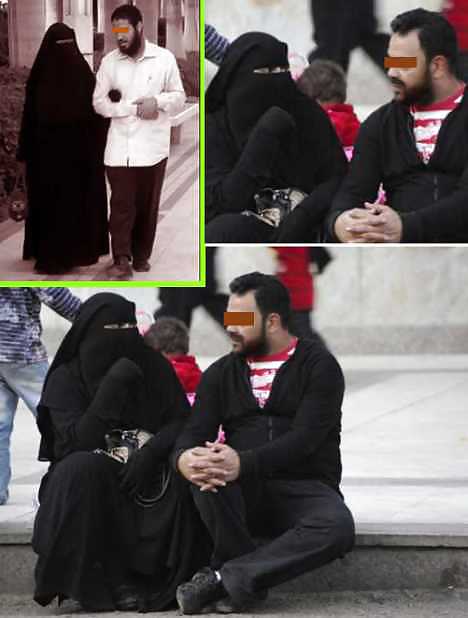 Outdoor jilbab hijab niqab arab turkish tudung turban mallu2 #13581222