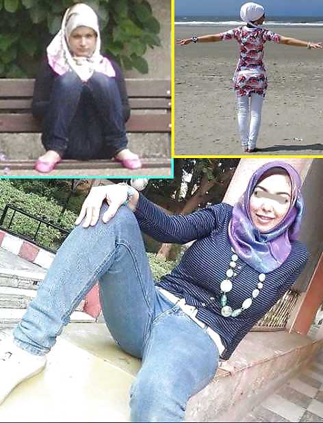 Outdoor jilbab hijab niqab arab turkish tudung turban mallu2 #13581239