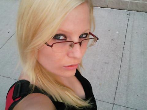 Stolen- Blonde Slut With Glasses #6459255