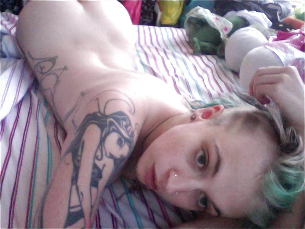 PUNK GOTH CHICK #9889929