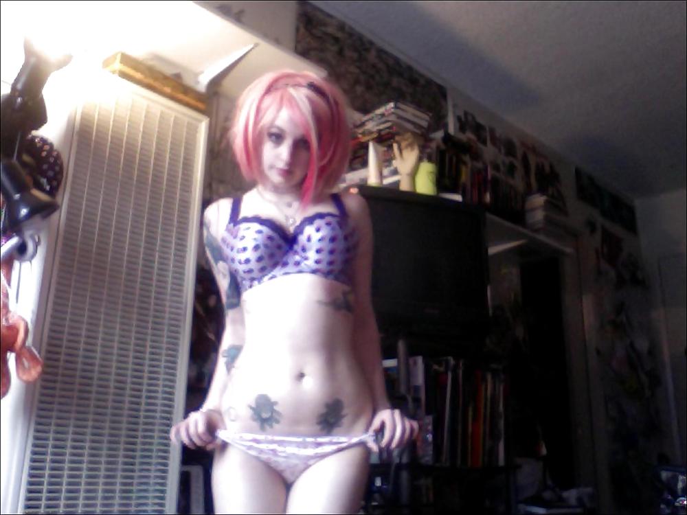 PUNK GOTH CHICK #9890058