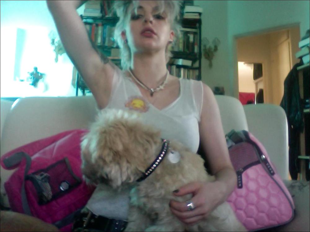 PUNK GOTH CHICK #9890224