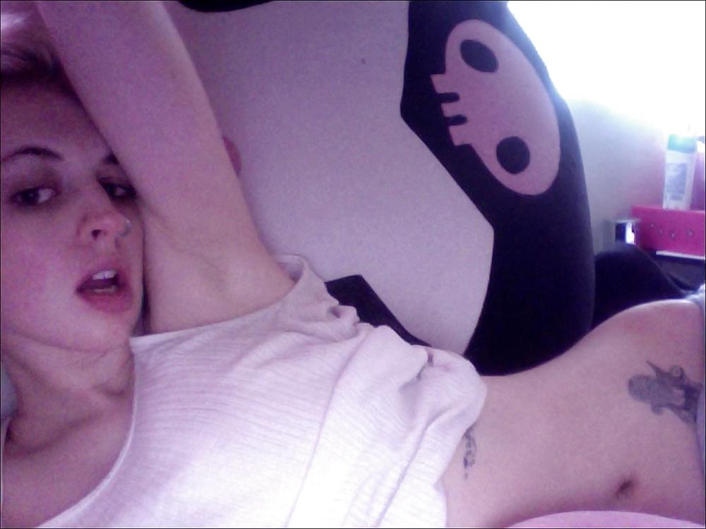 PUNK GOTH CHICK #9890277