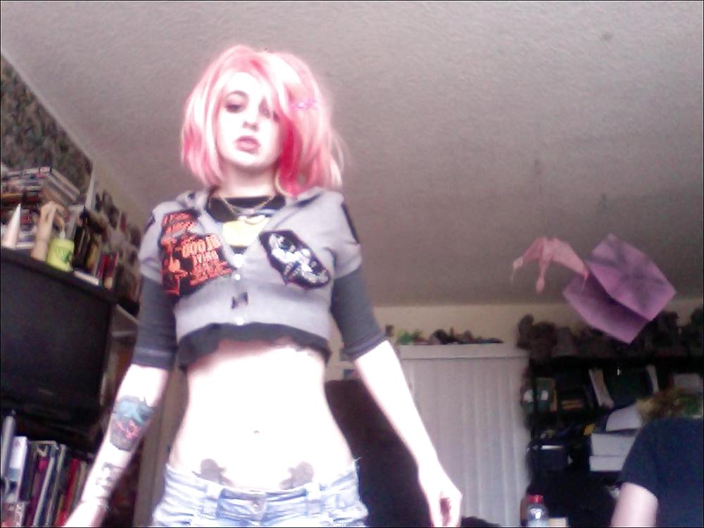 PUNK GOTH CHICK #9890287