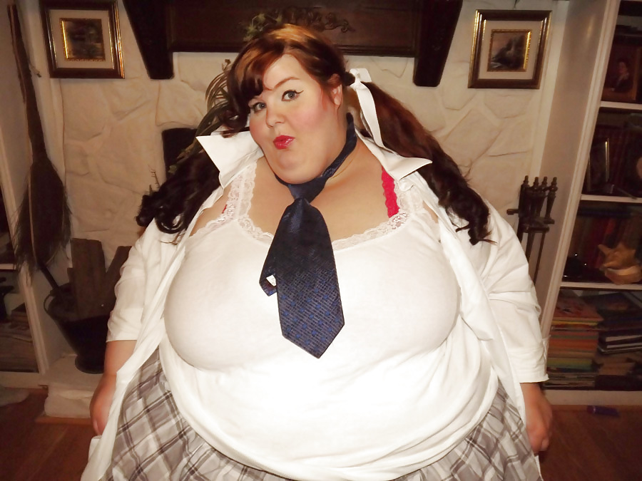 Naughty SSBBW School Girl #21393928