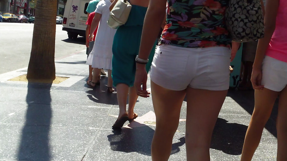 Assorted teen butts & ass in sexy summer shorts  #22782783