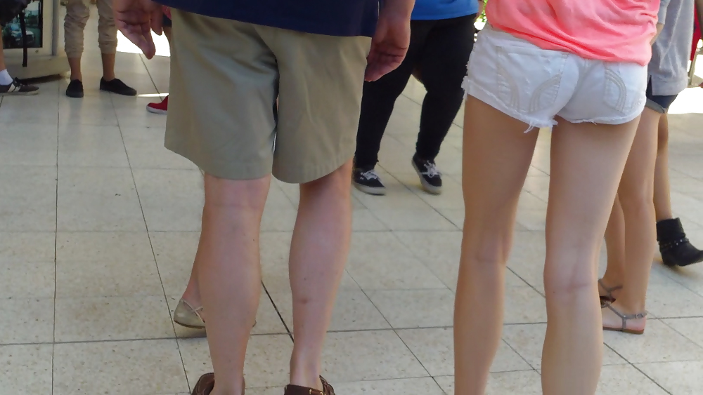 Assorted teen butts & ass in sexy summer shorts  #22783155