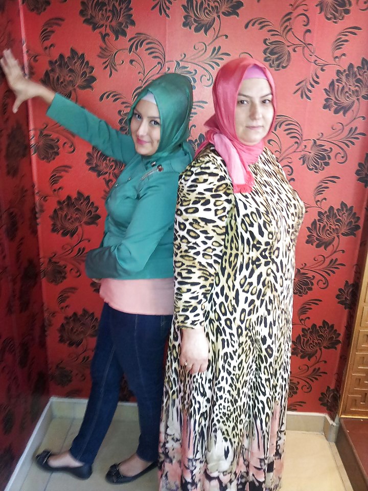 Turbanli hijab arab turkish asian anne kiz #21891410