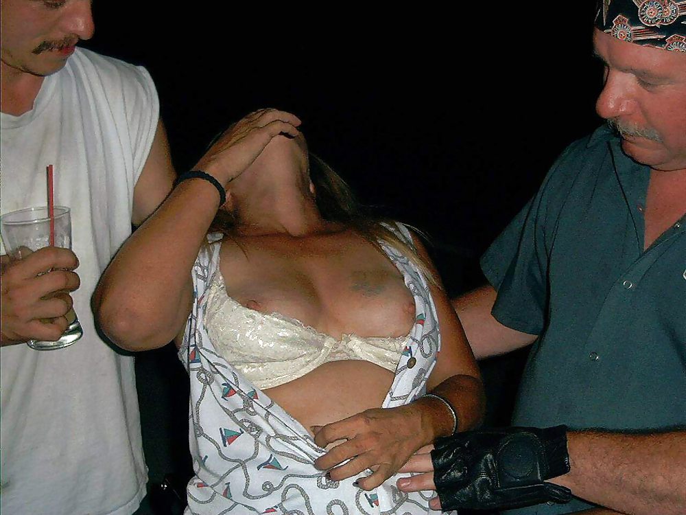 Down blouse both nips showing 3 #16556777