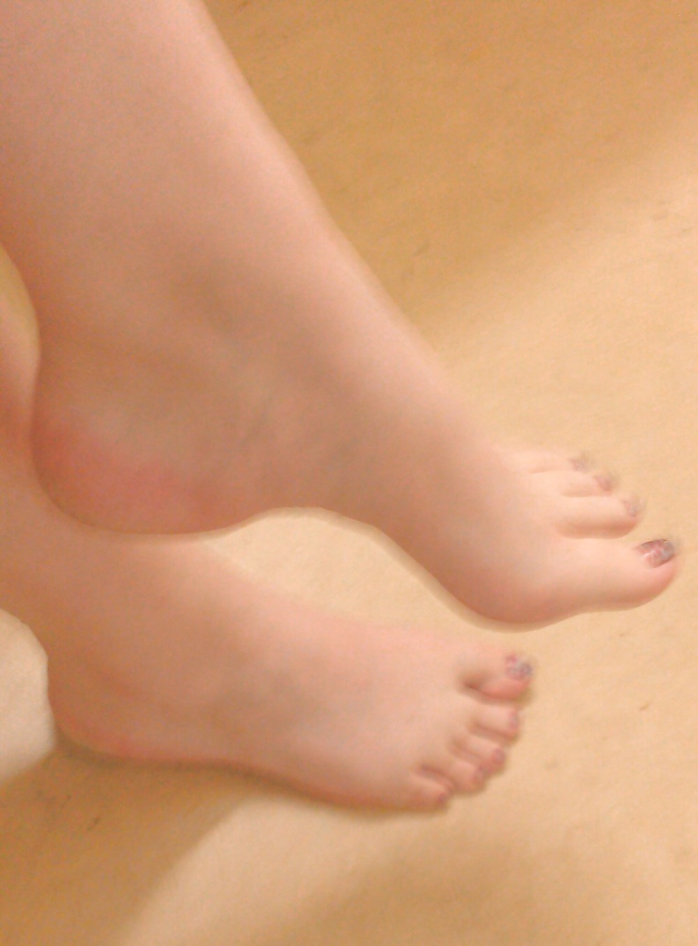 My fiancee's shiny feet. #9689405