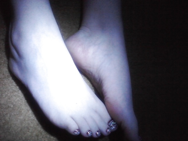 My fiancee's shiny feet. #9689488