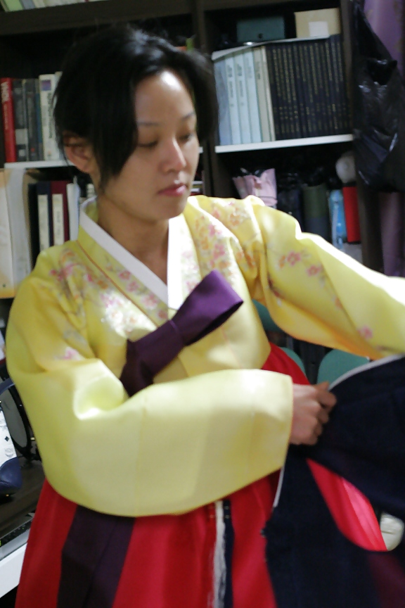 Korean hanbok lady dildo and fuck #10425280