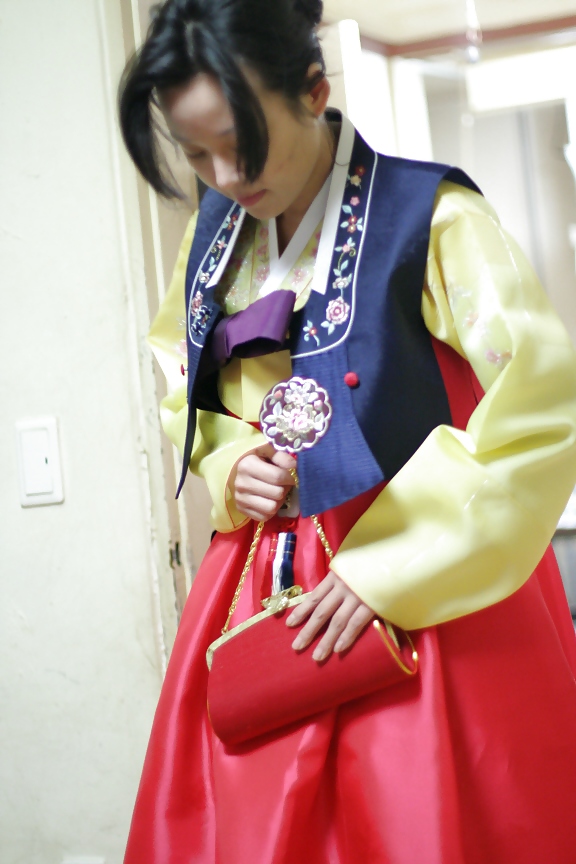 Korean hanbok lady dildo and fuck #10425408
