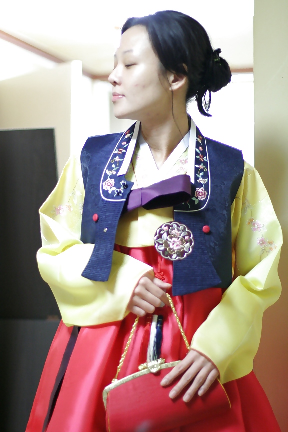 Korean hanbok lady dildo and fuck #10425414