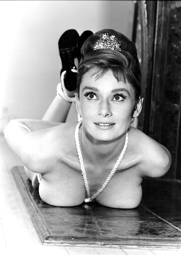 Audrey Hepburn, Vintage Schönheit In Bondage Und Sex (Fakes) #13599413