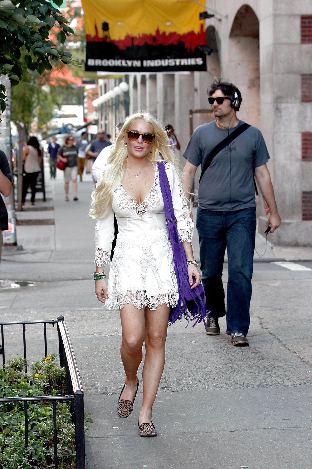Lindsay Lohan - Gehen In Ein Gebäude In Ny #5193881