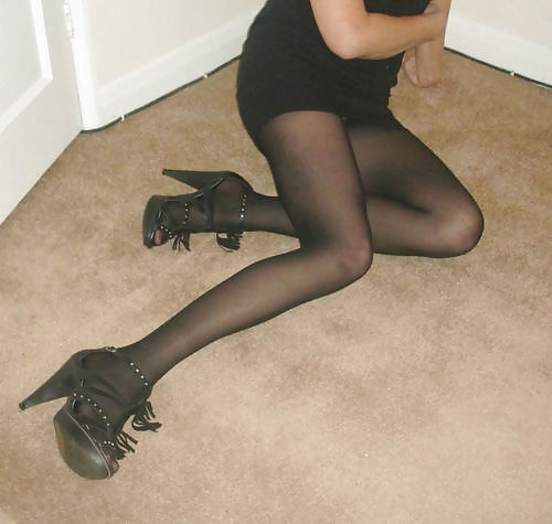 Stockings and heels #16943322