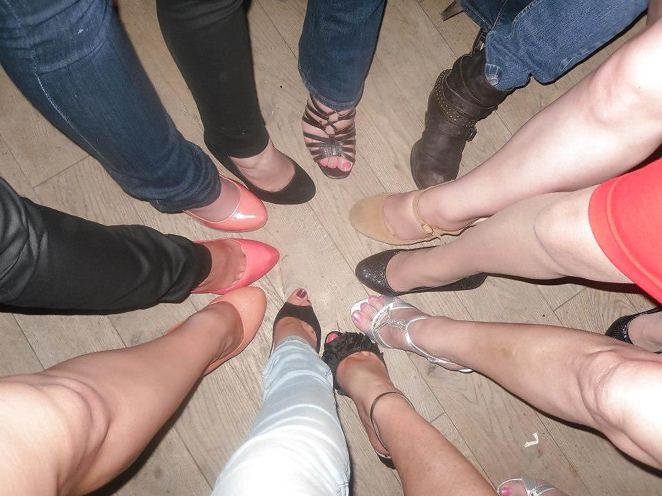 Legs feet and shoes of women i know #8112066