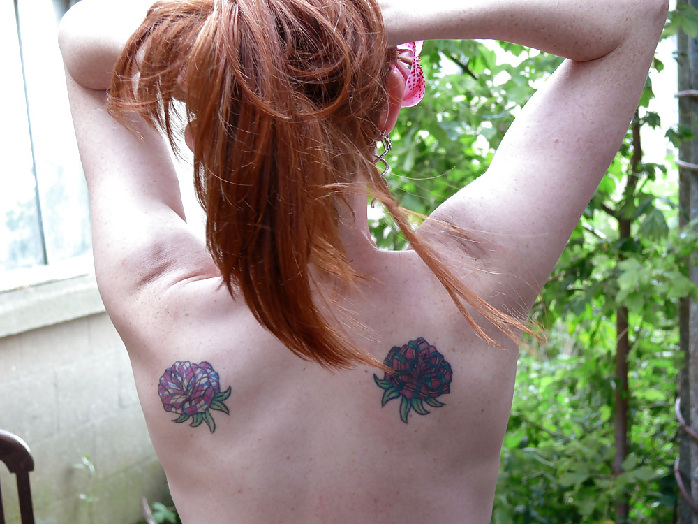 Redhead, pierced and tats- grrrr #1823134