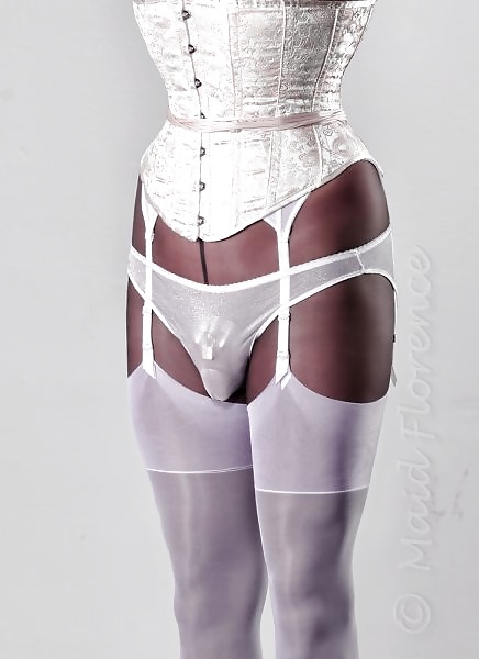 Chastity and support stocking slave #19539930