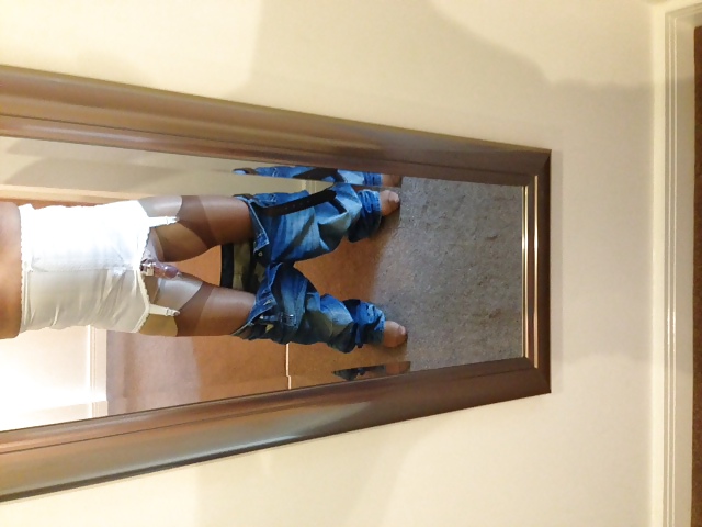 Chastity and support stocking slave #19540087