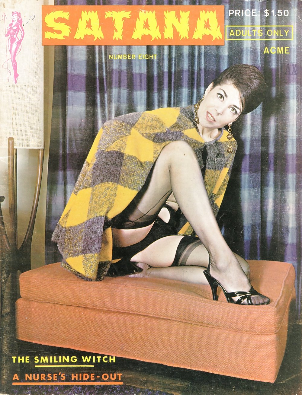 Revistas vintage satana - número 08 - 1965
 #1739215