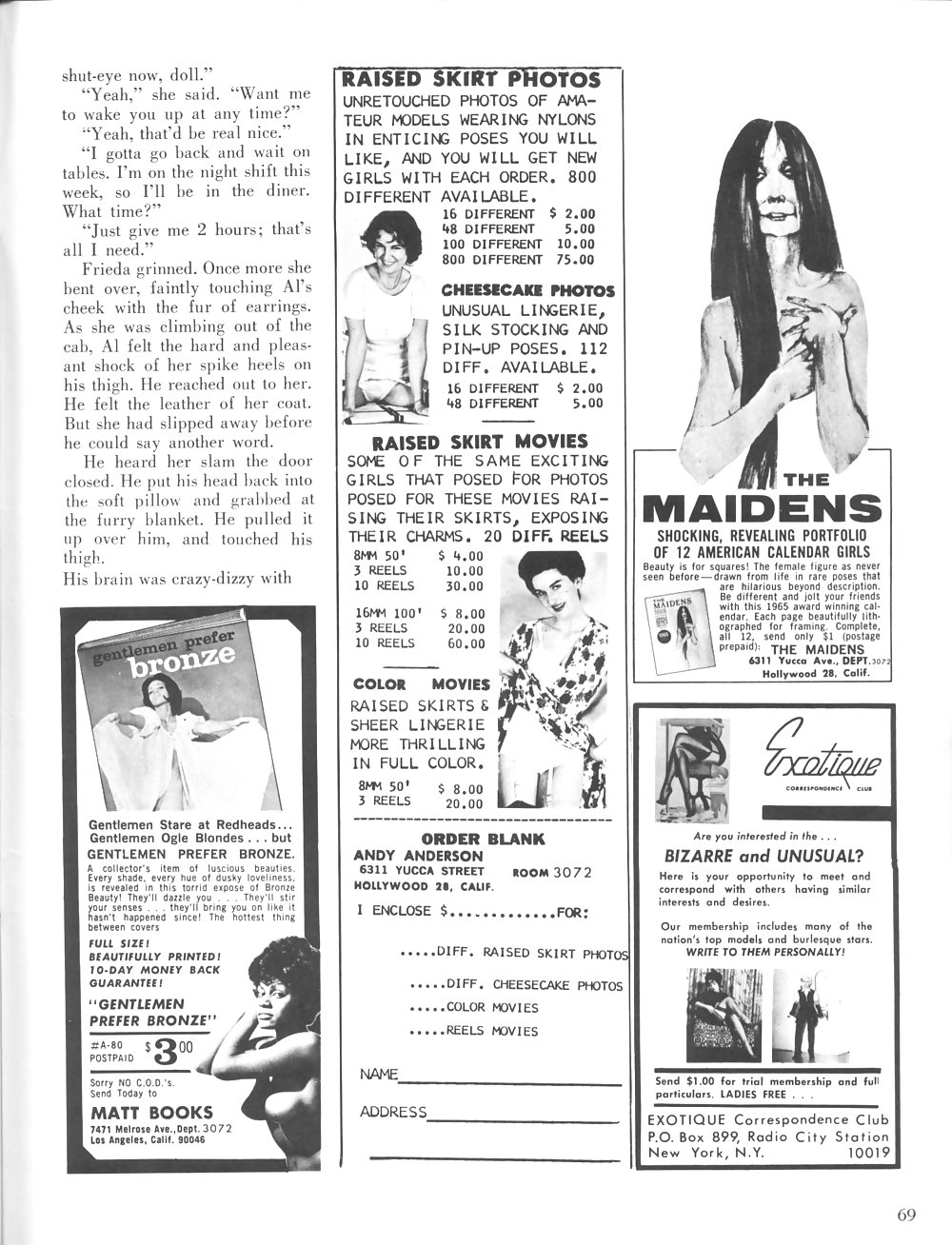 Revistas vintage satana - número 08 - 1965
 #1739506