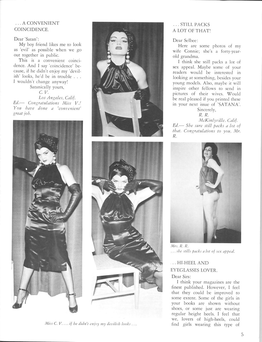 ヴィンテージ雑誌 satana - issue no 08 - 1965
 #1739525