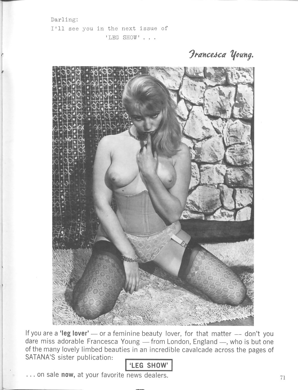 Revistas vintage satana - número 08 - 1965
 #1739577