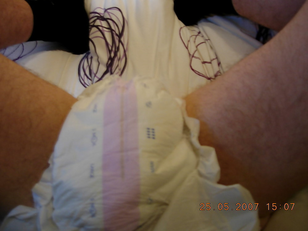 New diaper and plastic pants pics of him #5741294