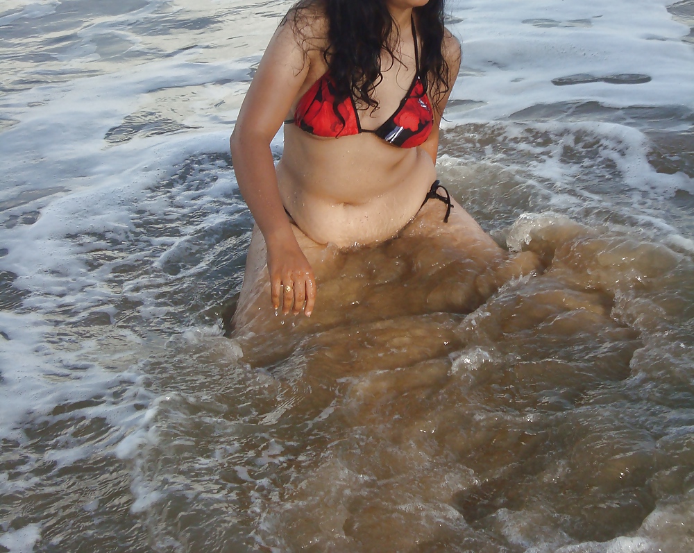 Indian Wife Nandita in Goa #17701510