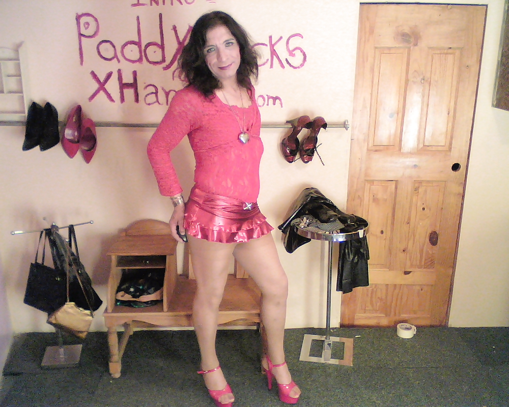 Metalic red micro mini skirt #4185946