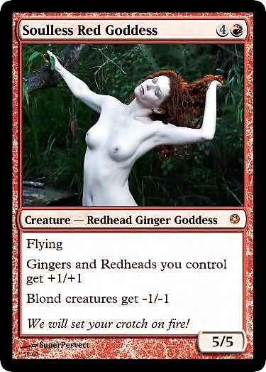 Pelirrojas y pelirrojas mtg set (superpervert)
 #9733085