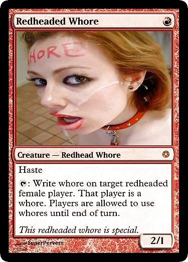 Pelirrojas y pelirrojas mtg set (superpervert)
 #9733222