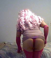 Crossdressing totally all in Pink #8837280