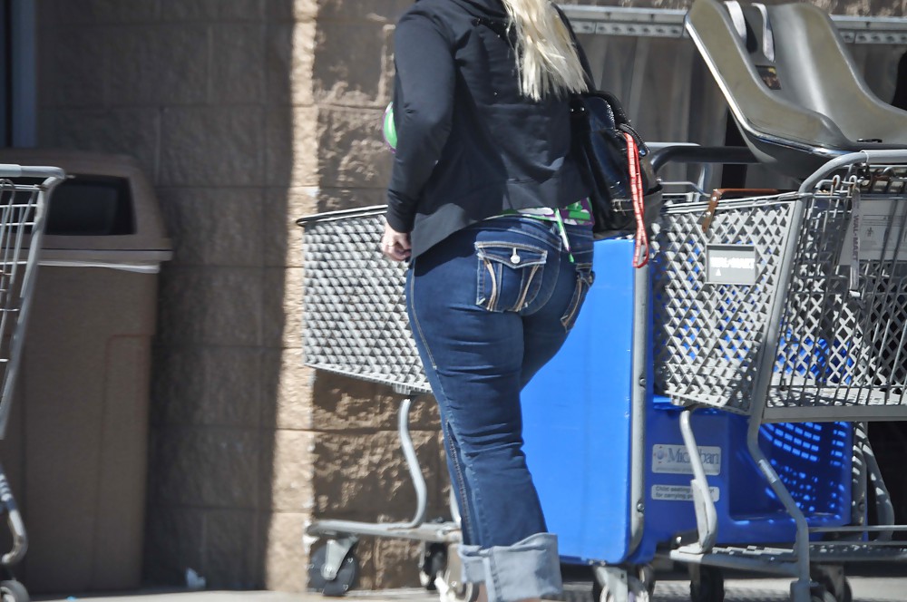 Chubby Blond Tween Tight Jeans #14791894