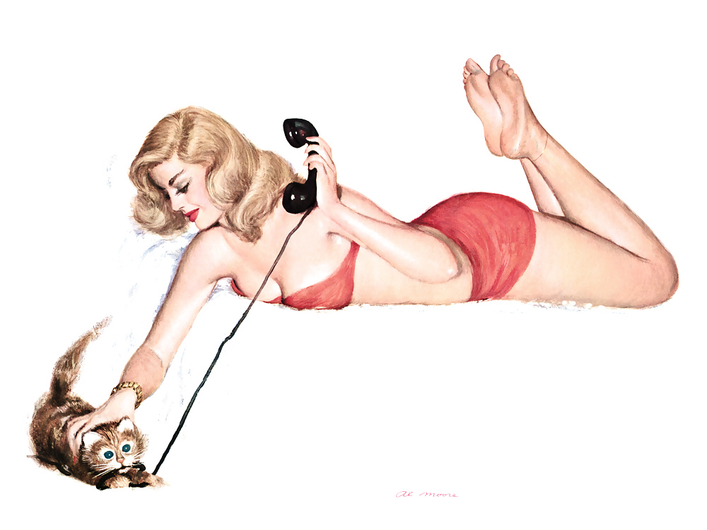 Vintage Pin Up Art #15803562