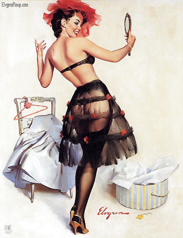 Vintage Pin Up Art #15803592