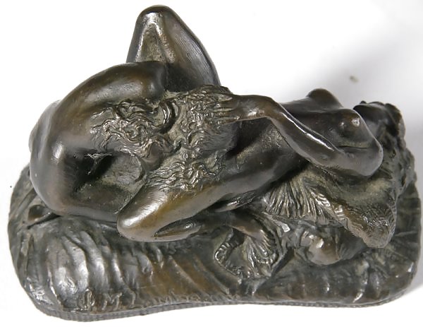 Kleine Porno Skulpturen 3 - Bronzestatuetten Für Weinfan #8921952