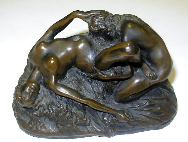 Kleine Porno Skulpturen 3 - Bronzestatuetten Für Weinfan #8921992