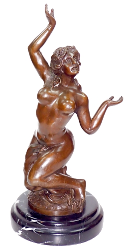 小さなポルノ彫刻3 - Weinfanのためのブロンズ彫像 
 #8922011