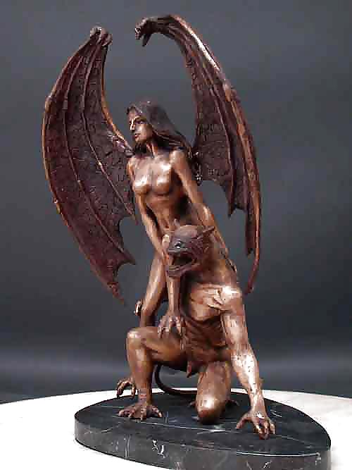 Kleine Porno Skulpturen 3 - Bronzestatuetten Für Weinfan #8922046
