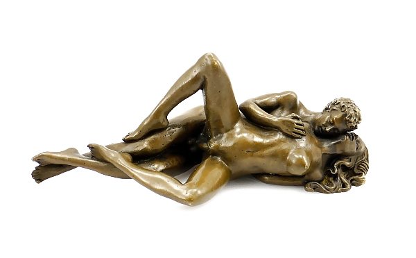 Kleine Porno Skulpturen 3 - Bronzestatuetten Für Weinfan #8922052