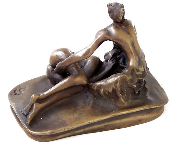 Kleine Porno Skulpturen 3 - Bronzestatuetten Für Weinfan #8922064