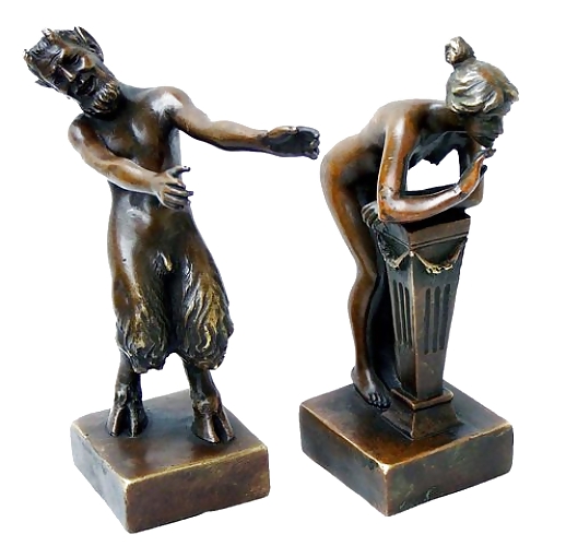 Kleine Porno Skulpturen 3 - Bronzestatuetten Für Weinfan #8922094