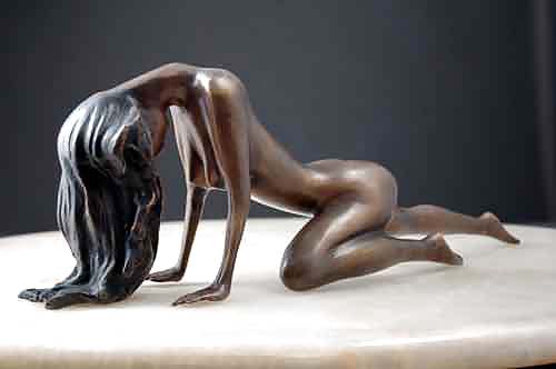 Piccole sculture porno 3 - statuette di bronzo per weinfan 
 #8922098