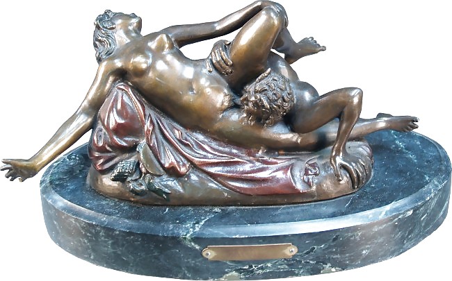 Kleine Porno Skulpturen 3 - Bronzestatuetten Für Weinfan #8922104