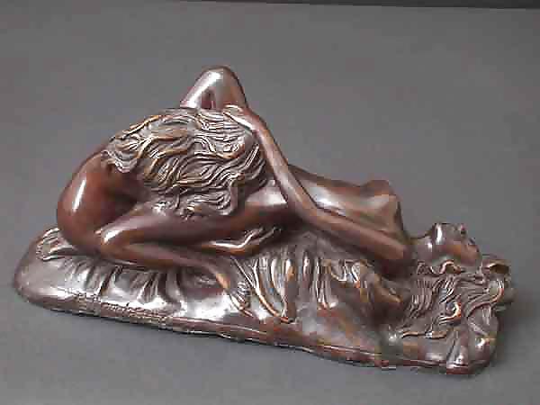 Kleine Porno Skulpturen 3 - Bronzestatuetten Für Weinfan #8922125