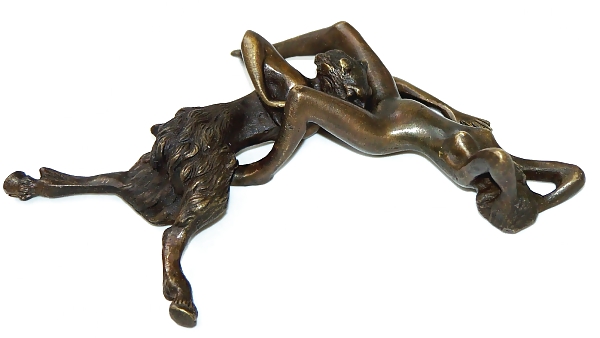 Kleine Porno Skulpturen 3 - Bronzestatuetten Für Weinfan #8922133