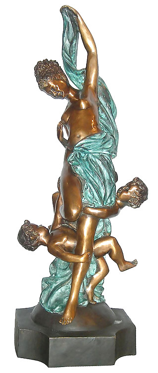 小さなポルノ彫刻3 - Weinfanのためのブロンズ彫像 
 #8922151